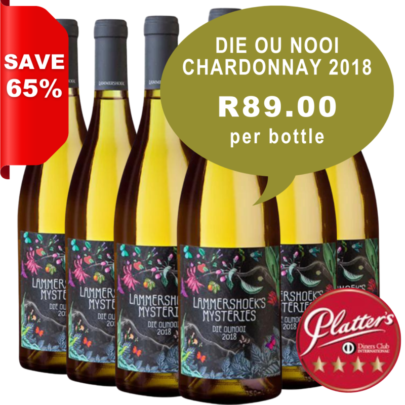 Lammershoek Mysteries die Ou Nooi Chardonnay 2018 - Vinty