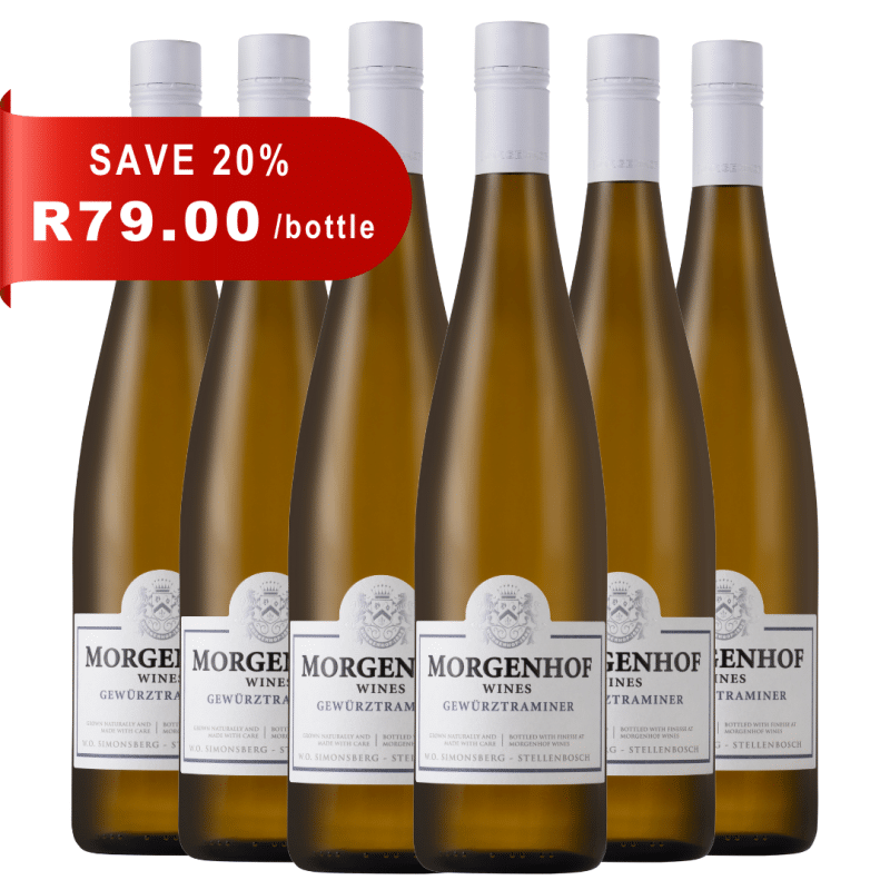 Bottle of Morgenhof Gewürztraminer