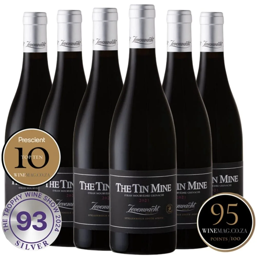 WHAT WE WANT x TENt o TEN プニプニの実 チェリー Zevenwacht Tin Mine Red 2021 | Buy Online | Vinty Wines