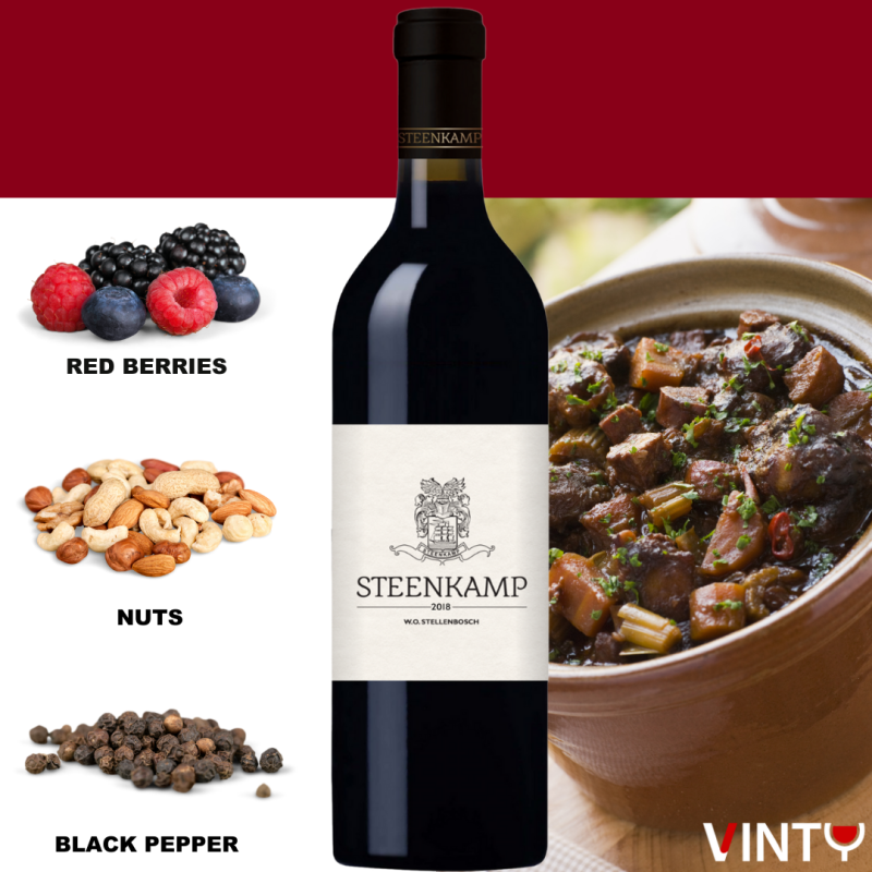 Steenkamp Cabernet Sauvignon / Merlot 2018 Tasting Note