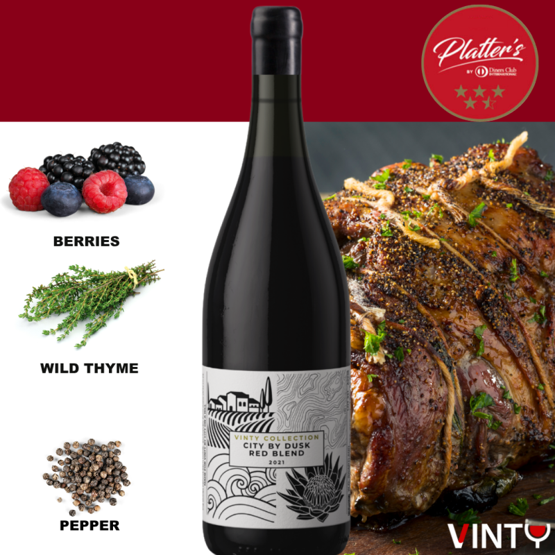 Vinty-Collection-City-by-Dawn-red-Blend-2021 Tasting Profile
