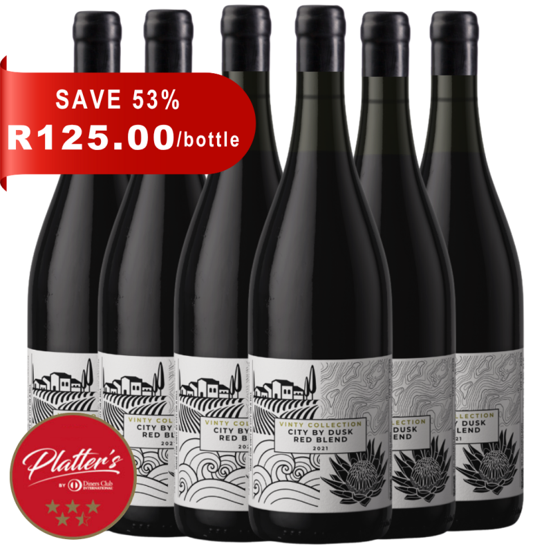 Vinty Collection City by Dusk Red Blend 2021.