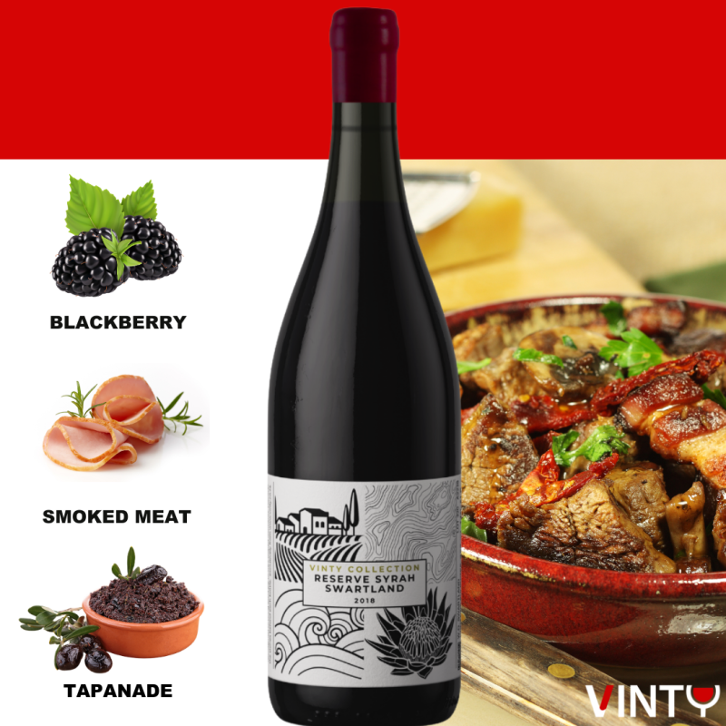 Vinty-Collection-Reserve-Rouge-Swartland-2018 Tasting Note