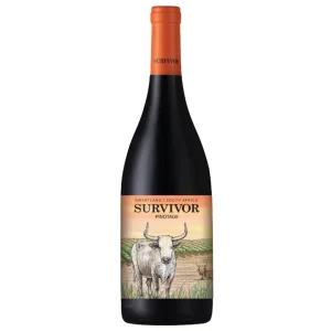 Bottle of Survivor Terroir Pinotage 2023 – South African red wine from Swartland