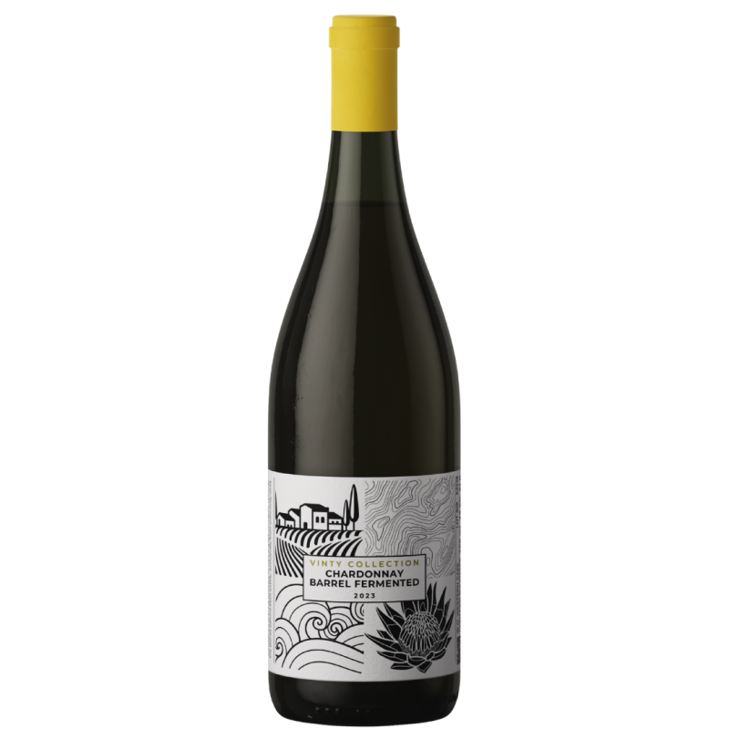 Bottle of Barrel Fermented Chardonnay 2023 from the Vinty Collection