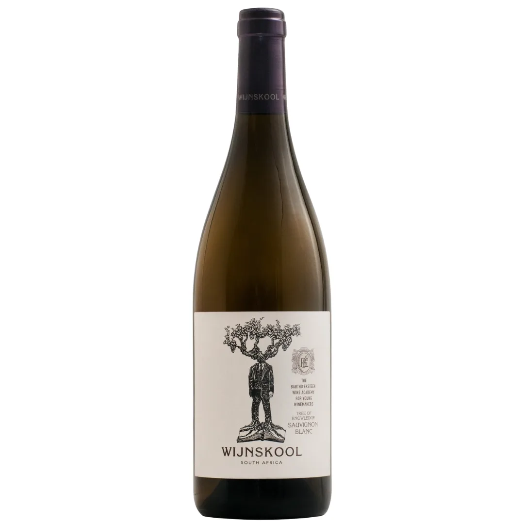 Wijnskool Tree of KNowledge Sauvignon Blanc. bottle shot