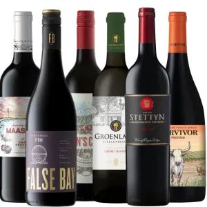 Red Discovery Mixed Case Bottle shots