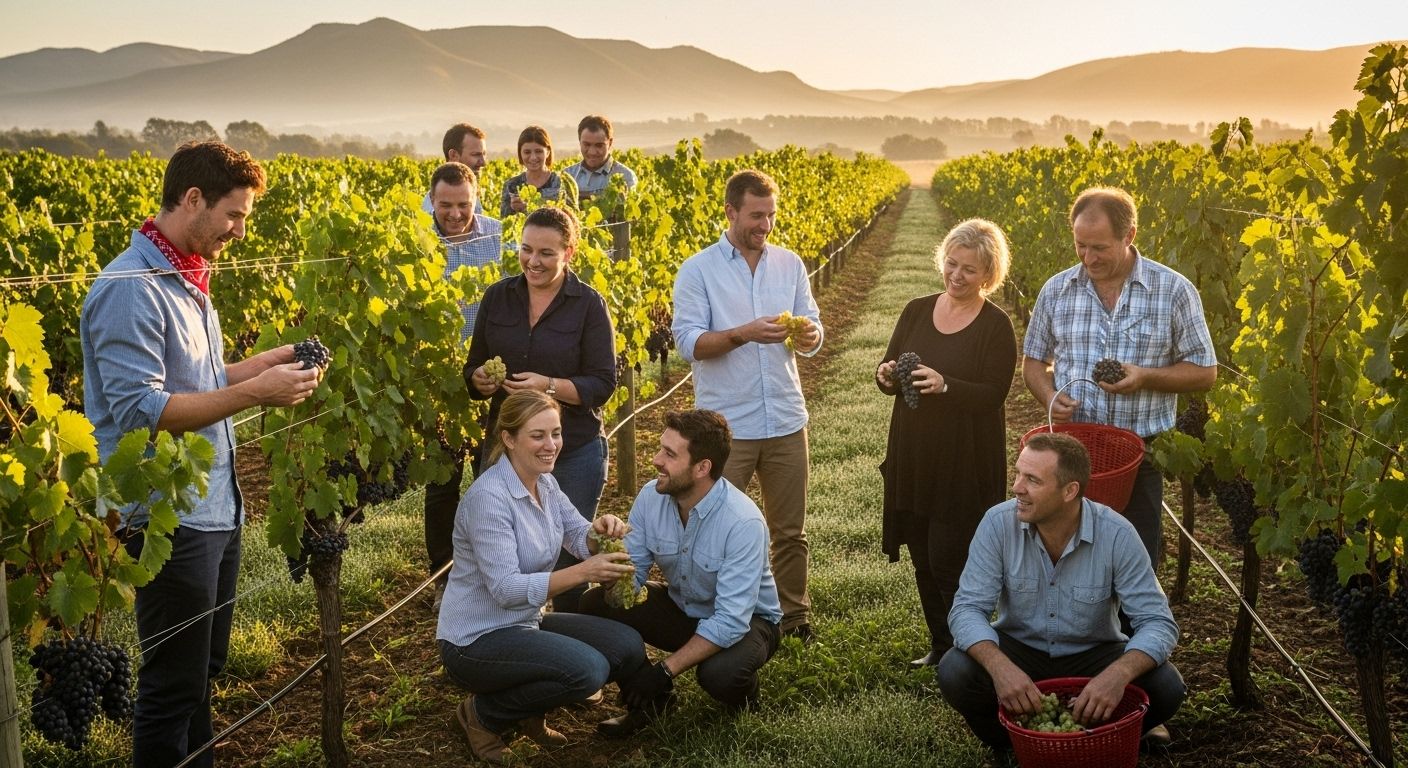 wine grape varieties vineyard