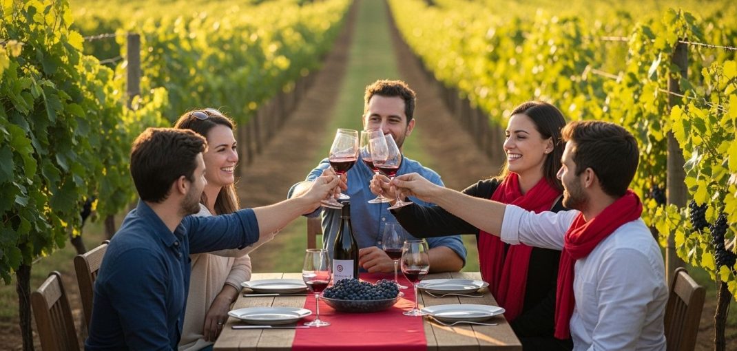 Pinotage vineyard people