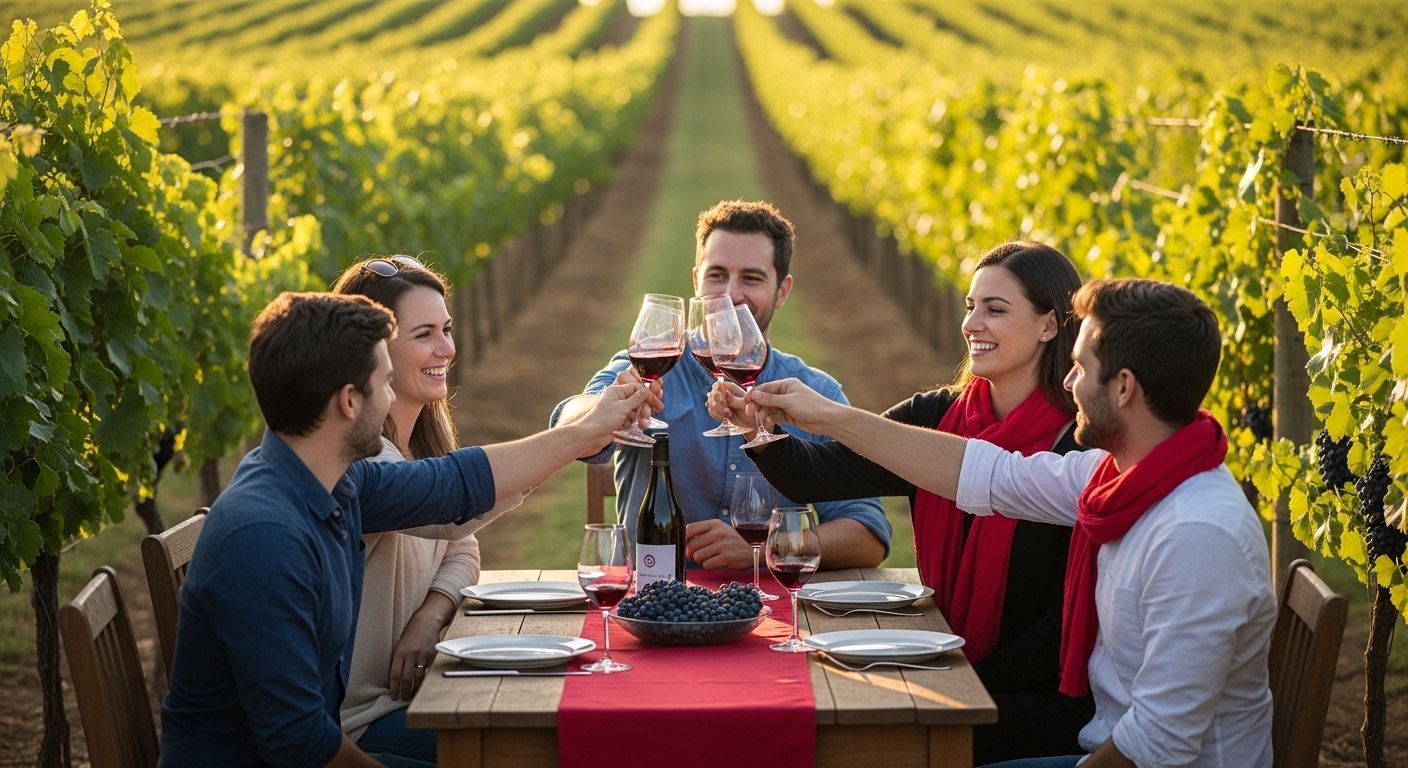 Pinotage vineyard people