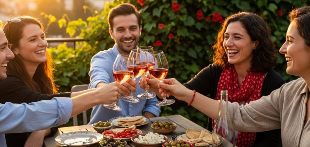 rose wine lifestyle celebration