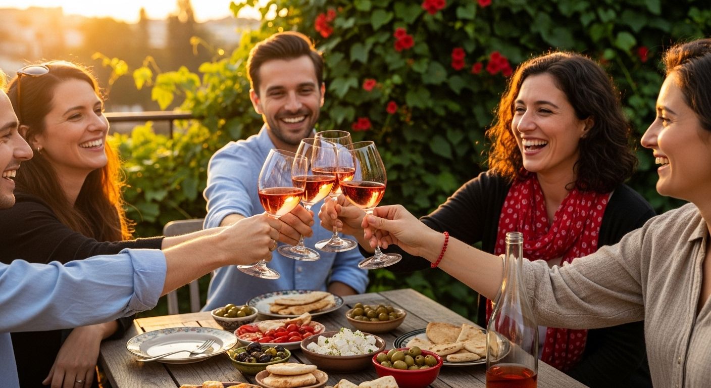 rose wine lifestyle celebration