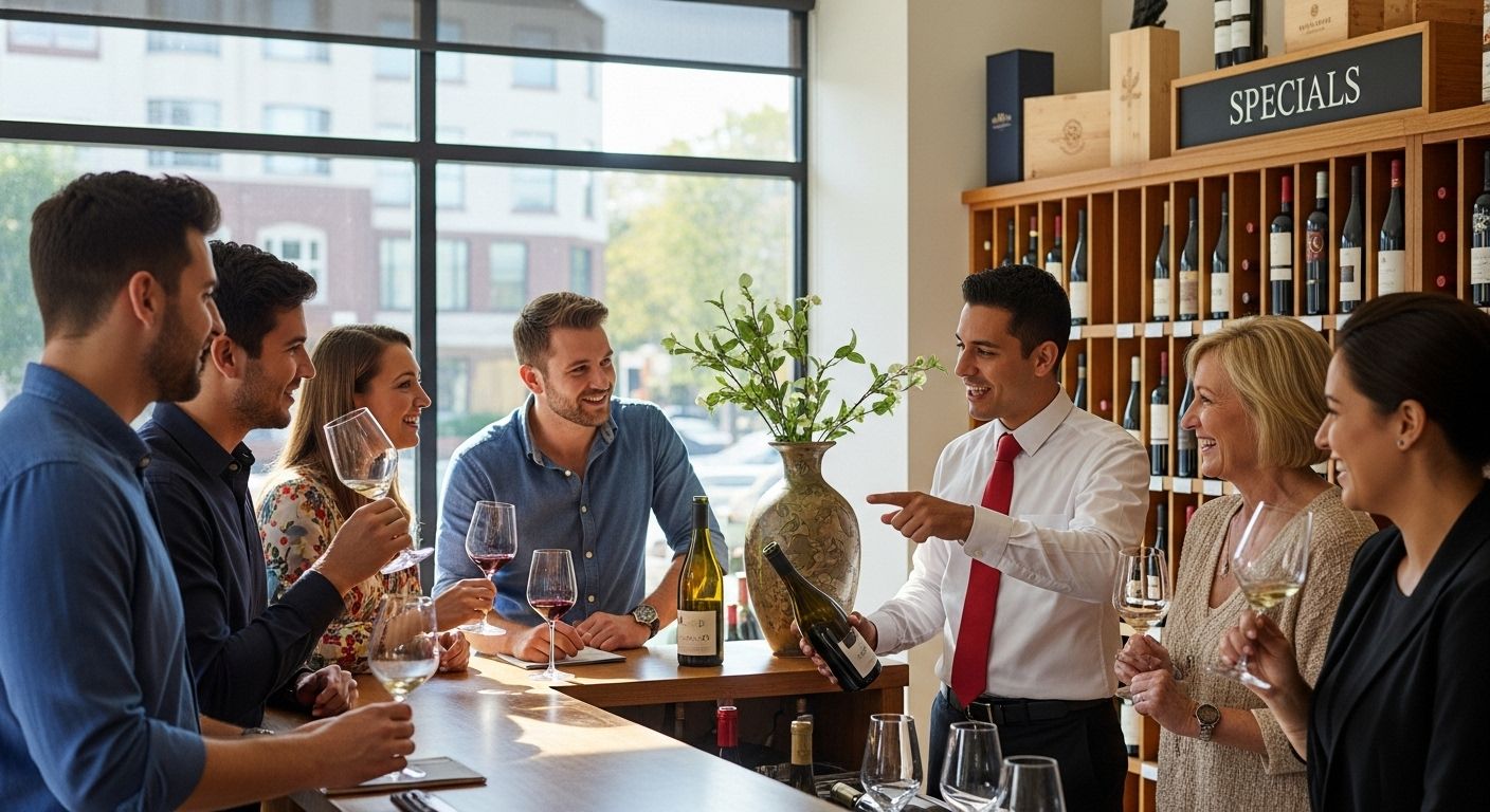 wine specials tasting