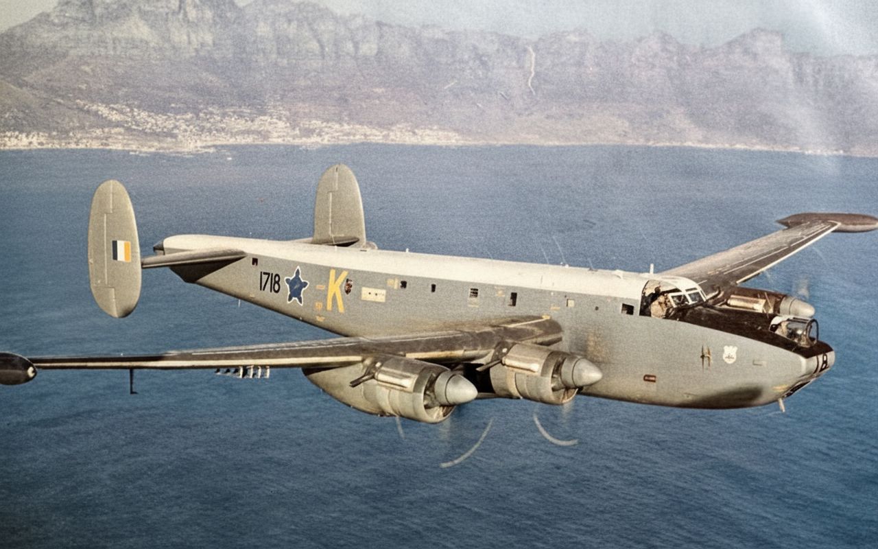 Shackleton Stettyn in flight