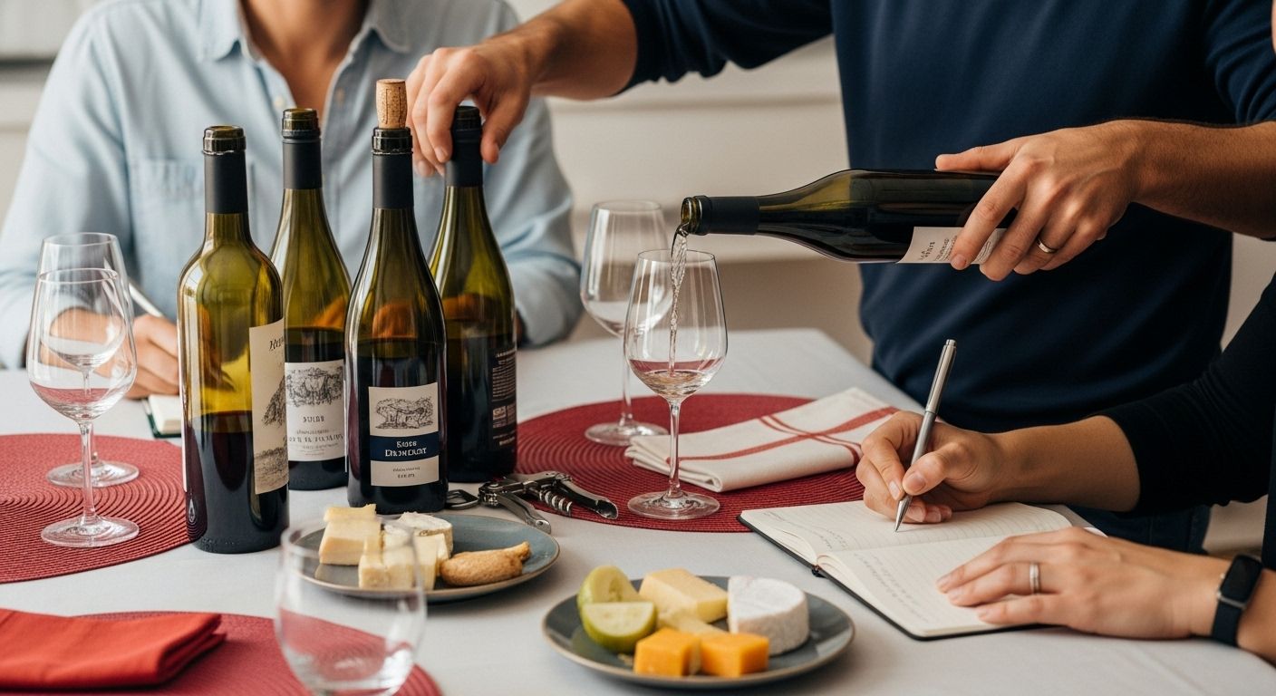 Wine for beginners guide, wine tasting, hands-on