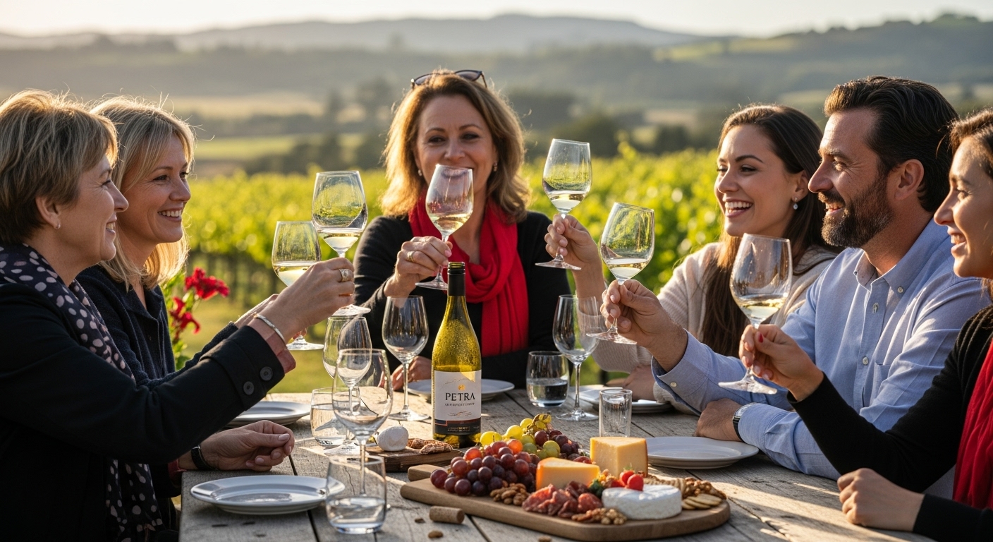 Chardonnay wine tasting