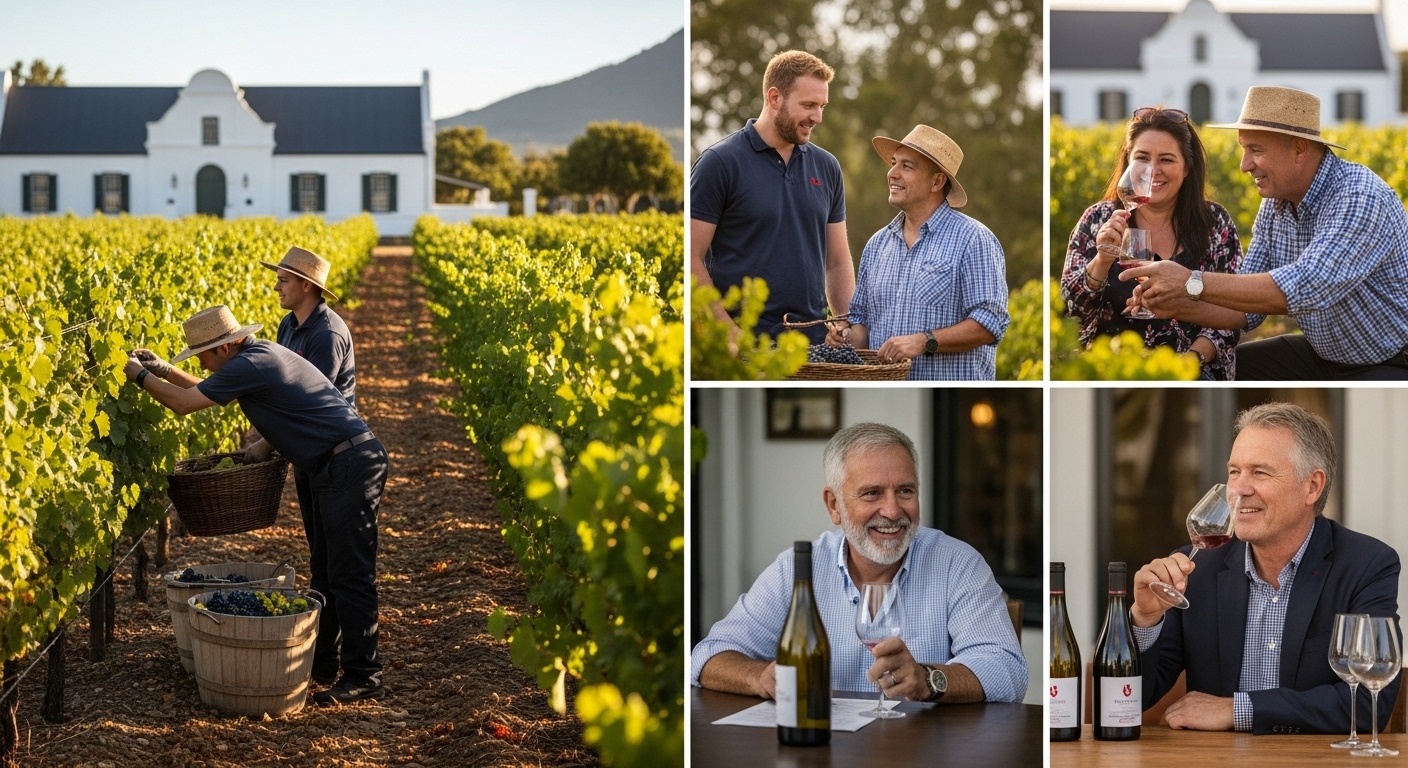 Stettyn Wines vineyard people
