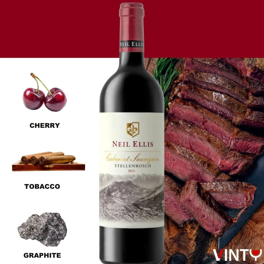 Neil Ellis Stellenbosch Cabernet Sauvignon 2021 - Image 2