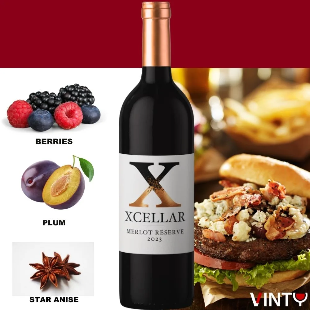 XCellar-Merlot-Reserve-2023 Tasting Profile